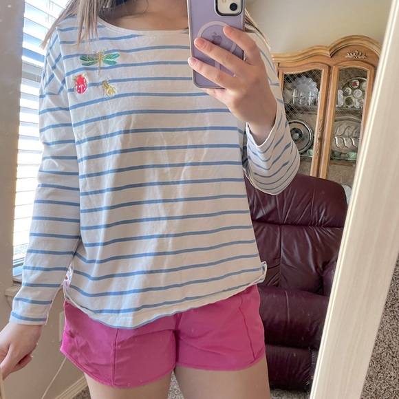 Joules Insect Striped Long Sleeve - Picture 5 of 7